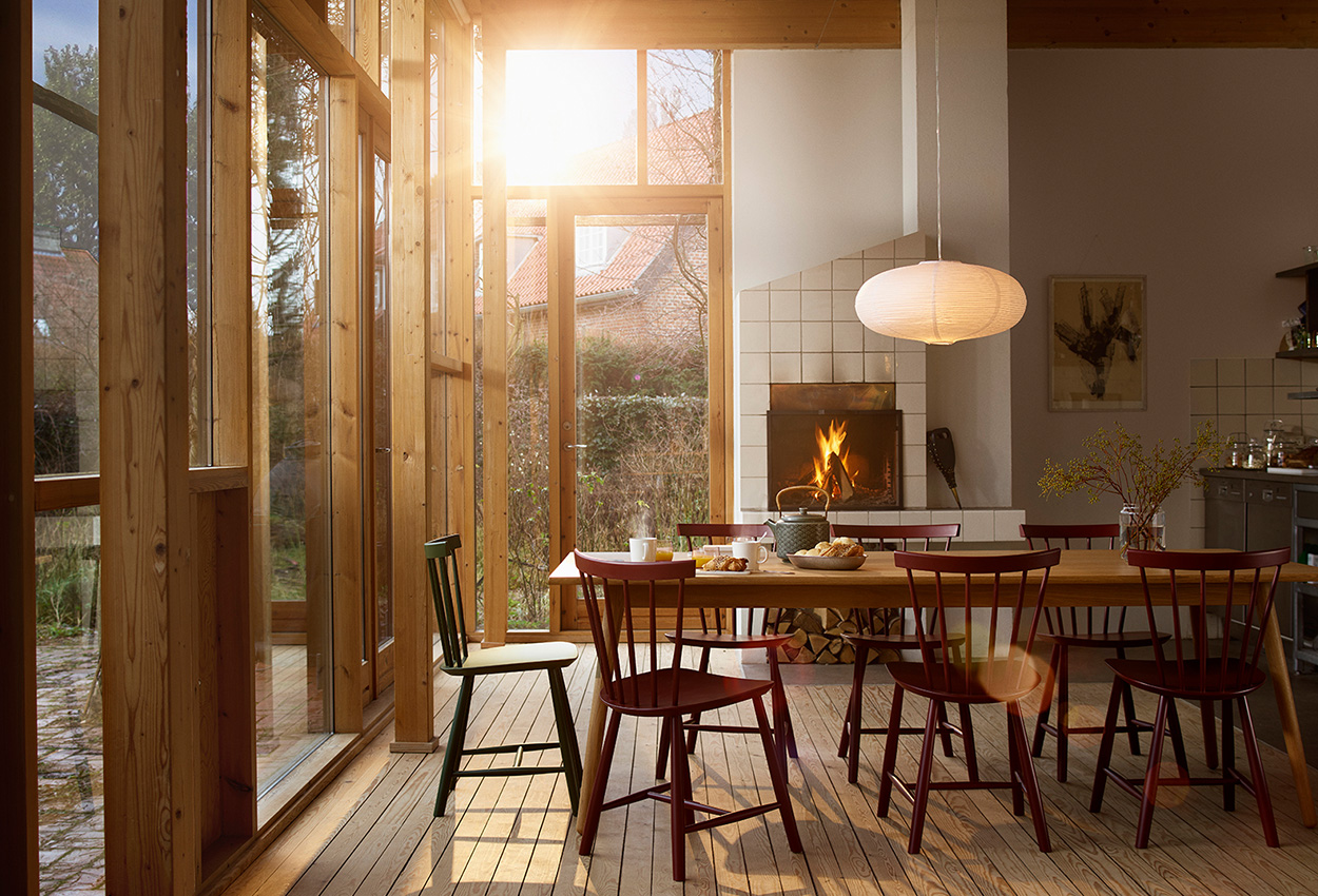 Furniture is “Hygge”itself, you can find where people live.